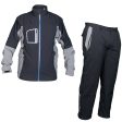 ProQuip StormForce PX7 Waterproof Suit - Black Grey + Black Fashion