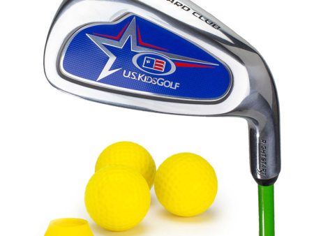 U.S. Kids Golf Junior RS2 Yard Club + 3 Yard Balls and Tee - (57-60  Golfer Height) Hot on Sale