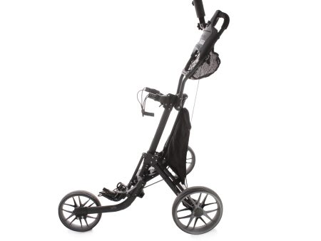 Druids 3-Wheel Push Trolley - Black on Sale