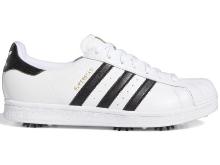 adidas Superstar Spiked Shoes - White Core Black Gold Metallic Online Hot Sale