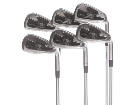 Callaway X22 Tour Steel Mens Right Hand Irons 5-PW Stiff - For Cheap