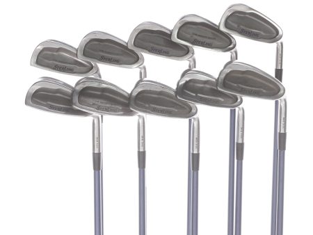 Mizuno Sterling Graphite Ladies Right Hand Irons 3-SW Ladies - Mizuno Fibre Flex Online now