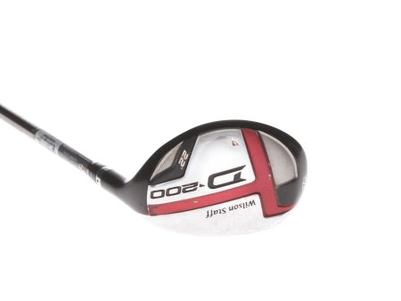 Wilson D200 Graphite Mens Right Hand 4 Hybrid 22* Regular - UST Mamiya Elements Chrome 54FR on Sale