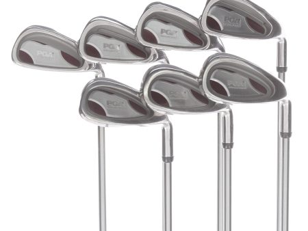 PGA Collection Steel Ladies Right Hand Irons 4-PW Ladies - TLite70 55.2g on Sale