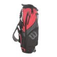 Wilson Stand Bag - Black Red For Discount