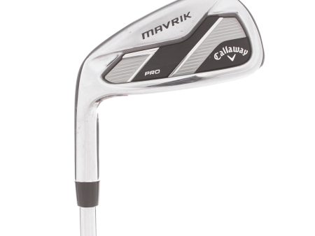 Callaway Mavrik Pro Steel Mens Left Hand 7 Iron 30.5* Stiff - True Temper Elevate 105 VSS Pro For Discount