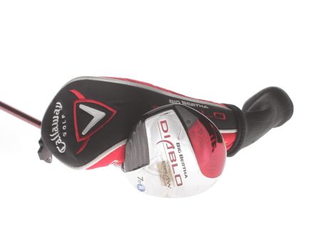 Callaway Big Bertha Diablo Draw Graphite Mens Right Hand Fairway 7 Wood 21* Regular - Callaway 60g Online