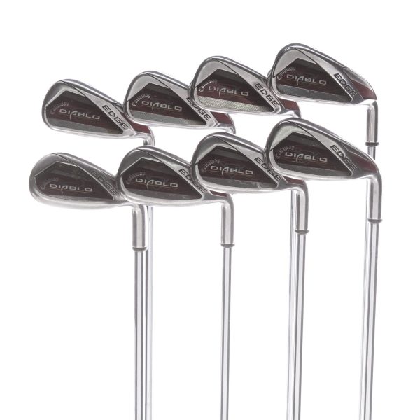 Callaway Diablo Edge Steel Mens Right Hand Irons 4-SW Regular - Callaway Cheap