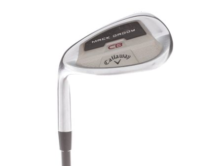 Callaway Mack Daddy CB Graphite Mens Left Hand Lob Wedge 58* 12 Bounce Wedge - KBS HI-REV G 80 Sale