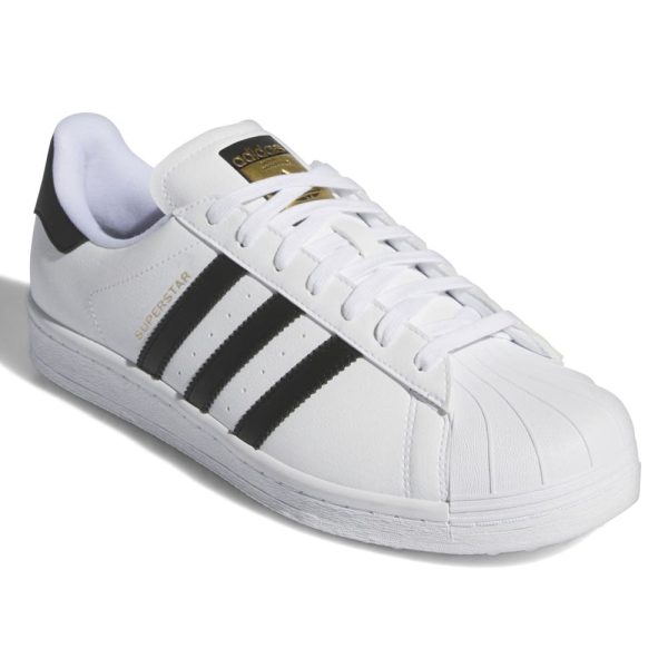 adidas Superstar Spikeless Shoes - Ftwr White Core Black Gold Met Supply