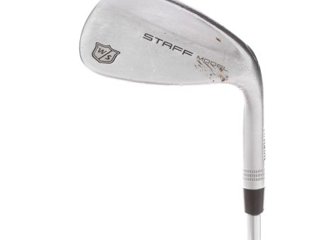 Wilson Staff Staff Model Steel Mens Right Hand Approach Wedge 48* 8 Bounce Regular - Dynamic Gold 120 Online Hot Sale