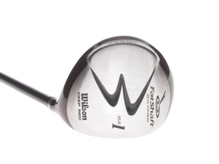 Wilson Fat Shaft Beta Titanium Graphite Mens Right Hand Driver 12* Lite - Fat Shaft 480 Hyper Carbon Online Sale