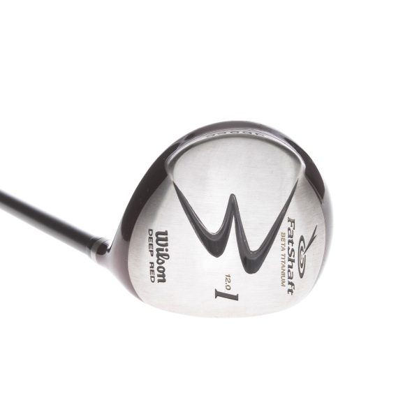 Wilson Fat Shaft Beta Titanium Graphite Mens Right Hand Driver 12* Lite - Fat Shaft 480 Hyper Carbon Online Sale