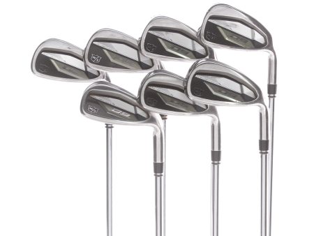 Wilson D9 Steel Mens Right Hand Irons 5-SW Regular - KBS Ultralite For Cheap