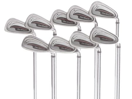 Wilson Fat Shaft Steel Mens Right Hand Irons 3-SW Regular - Fatshaft 500 Fashion