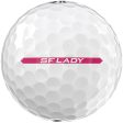 Srixon Soft Feel Lady Golf Balls - Soft White - Festive Double Dozen Fashion