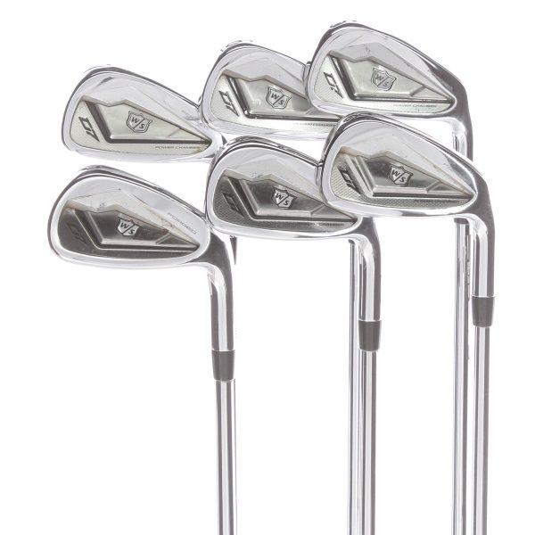 Wilson D7 Forged Steel Mens Right Hand Irons 5-PW Regular - KBS $-Taper Lite 95 For Discount