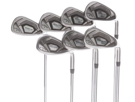 Callaway Rogue CF18 Steel Mens Right Hand Irons 5-SW Regular - KBS Max 90 For Discount