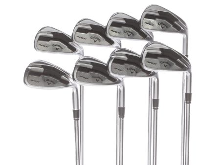 Callaway Apex Forged Steel Mens Right Hand Irons 3-PW Regular - True Temper XP95 R300 For Cheap