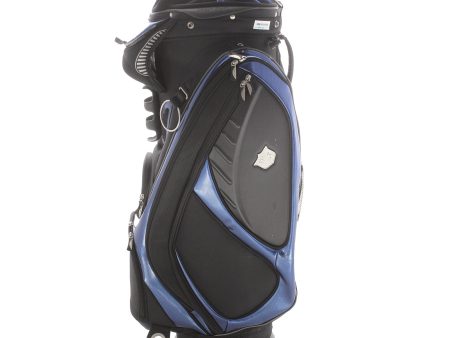 Wilson Staff Cart Bag - Black Blue on Sale