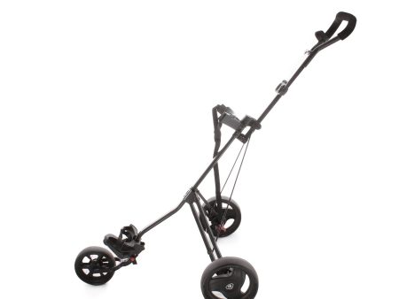 Masters Masters 3-Wheel Push Trolley - Black Hot on Sale