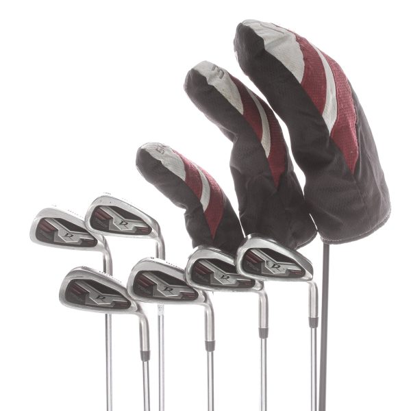 Wilson Deep Red Tour Steel Graphite Mens Right Hand Regular - Wilson For Discount