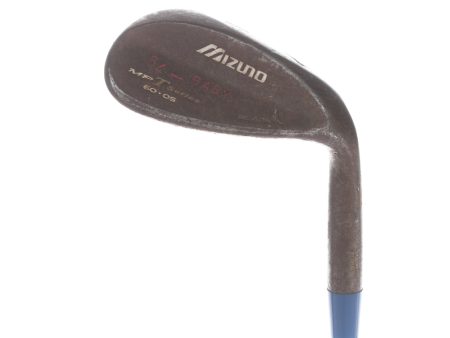 Mizuno MP-T Steel Mens Right Hand Lob Wedge 60* 3* Upright Wedge Flex - DG-Spinner Hot on Sale