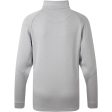 FootJoy Junior Chillout 1 4 Zip Pullover - Heather Grey Online Sale