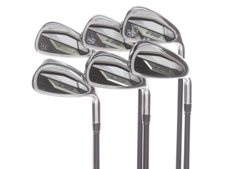 Wilson D9 Graphite Mens Right Hand Irons 5-PW Regular - Tensei AV Silver Series 60 For Discount