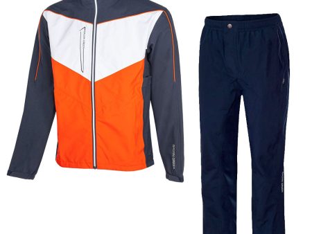 Galvin Green Armstrong Andy Waterproof Suit - Navy Orange White - Navy Sale