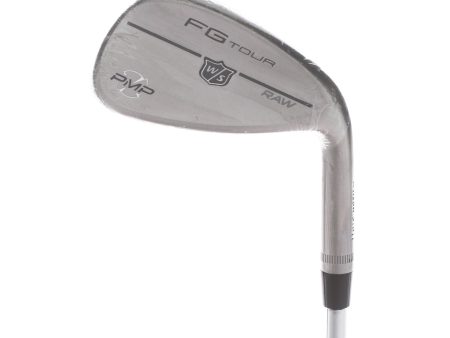 Wilson Staff FG Tour PMP Raw Steel Mens Right Hand Gap Wedge 48* 8 Bounce Stiff - Dynamic Gold 120 S300 For Sale