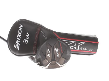 Srixon ZX MKII Graphite Mens Right Hand Fairway 3 Wood 15* Regular - Hzrdus Smoke RDX 60G For Sale