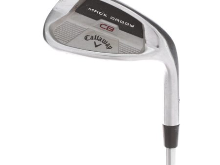 Callaway Mack Daddy cb Steel Mens Right Hand Gap Wedge 52* 12 Bounce S Grind Wedge Flex - KBS Hi-Rev 2.0 105g Online Sale