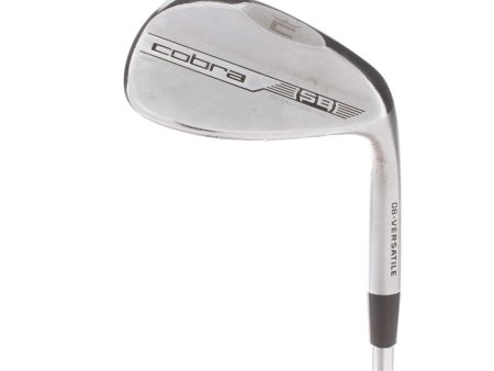 Cobra Snakebite Steel Mens Right Hand Gap Wedge 48* 8 Bounce Stiff - KBS Hi-Rev 2.0 125 Cheap