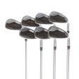 Benross Gold Steel Mens Right Hand Irons 5-SW Regular - Fujikura 50i Online now