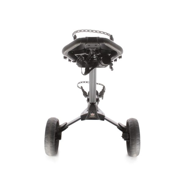 Stewart Golf R1-S 3-Wheel Push Trolley - Black Hot on Sale