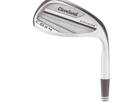 Cleveland ZipCore CBX 4 Steel Mens Right Hand Approach Wedge 48* 12 Bounce Regular - KBS Hi-Rev 2.0 Online Hot Sale