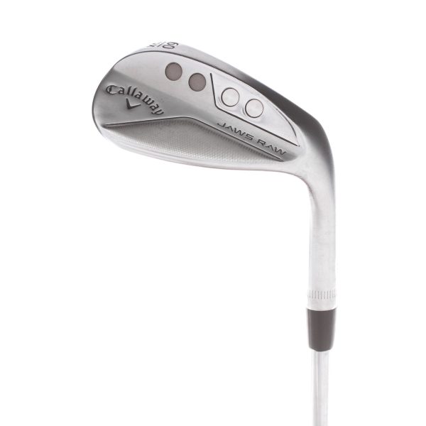 Callaway Jaws Raw Steel Mens Right Hand Lob Wedge 60* 12 Bounce X Grind Stiff - Nippon N.S Pro Modus3 Tour 105 Online