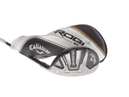 Callaway Rogue ST Max OS Graphite Mens Right Hand 4 Hybrid 21* Regular - Tensei AV Series Blue 65 For Cheap