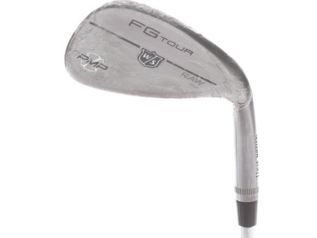 Wilson Staff FG Tour PMP Raw Steel Mens Right Hand Lob Wedge 58* 10 Bounce Stiff - Dynamic Gold 120 S300 Supply