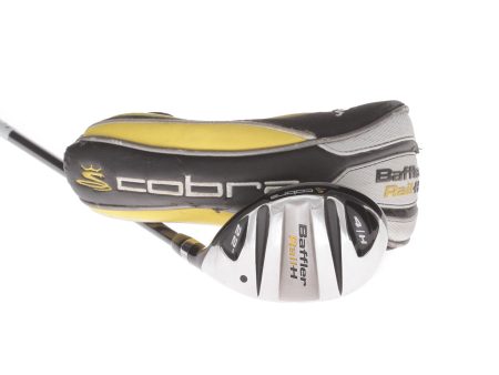 Cobra Baffler Rail-H Graphite Mens Right Hand 4 Hybrid 22* Regular - Fujikura Motore 65g Hot on Sale