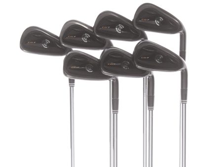 Cleveland CG7 Black Pearl Steel Mens Right Hand Irons 4-PW Regular - Cleveland Supply