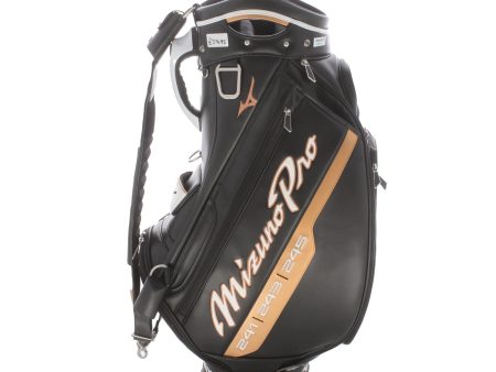 Mizuno Pro Limited Tour Staff Tour Bag - Black Brown White Hot on Sale