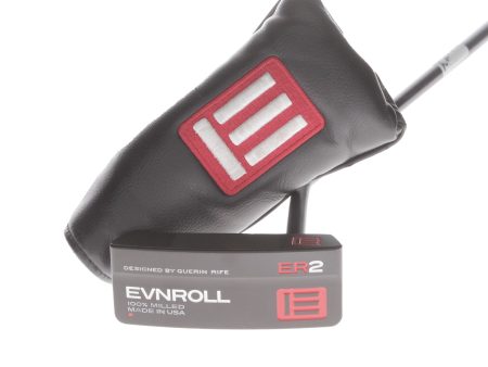 Evnroll Classic ER2 Mens Right Hand Putter 35  Blade - Evnroll Gravity Grip 1.0 For Discount