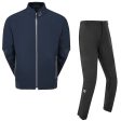 FootJoy HydroTour HydroLite V2 Waterproof Suit - Navy + Black Fashion