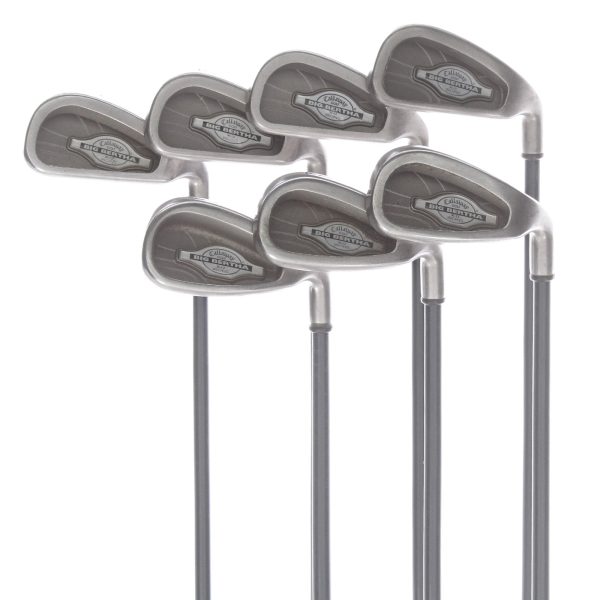 Callaway Big Bertha X-12 Graphite Ladies Right Hand Irons 4-PW Ladies - Callaway Ladies Gems Supply