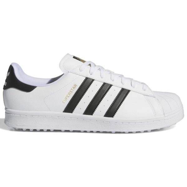 adidas Superstar Spikeless Shoes - Ftwr White Core Black Gold Met Supply