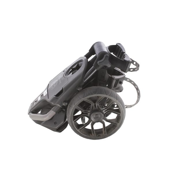 Stewart Golf R1-S 3-Wheel Push Trolley - Black Hot on Sale