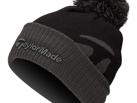 TaylorMade Bobble Beanie - Black Fashion