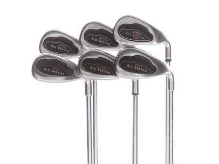 Callaway Big Bertha Steel Mens Right Hand Irons 6-SW Uniflex - Callaway Online now